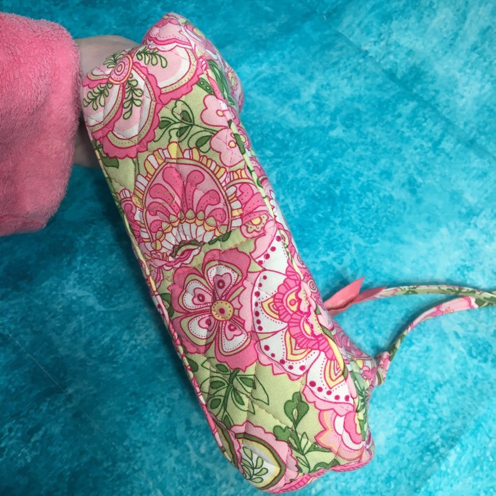 Vera Bradley Pink Paisley Crossbody Mini Bag - Picture 4 of 8